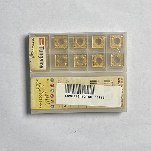SNMG1204 T5115 Tungaloy Tungsten Carbide Products  process for steel and cast iron